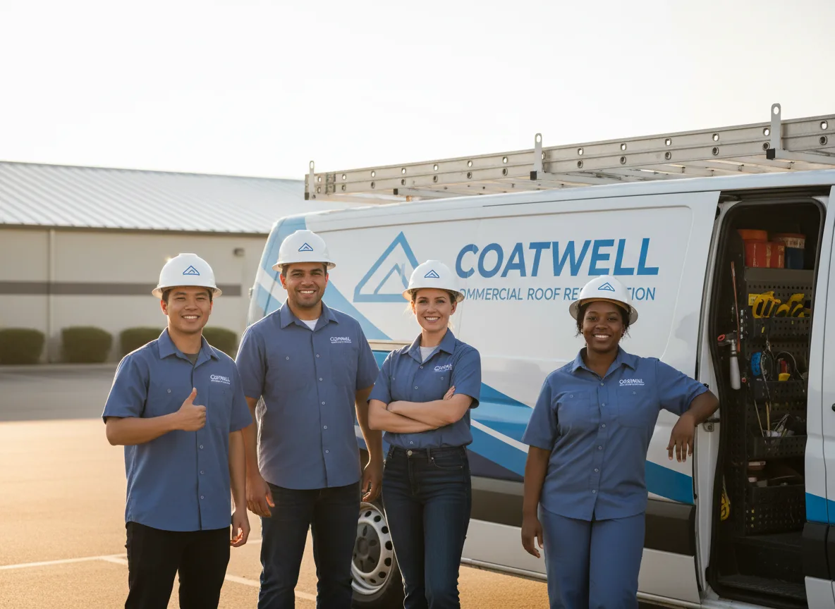 Commercial roof coating company in Harpers Ferry, IA